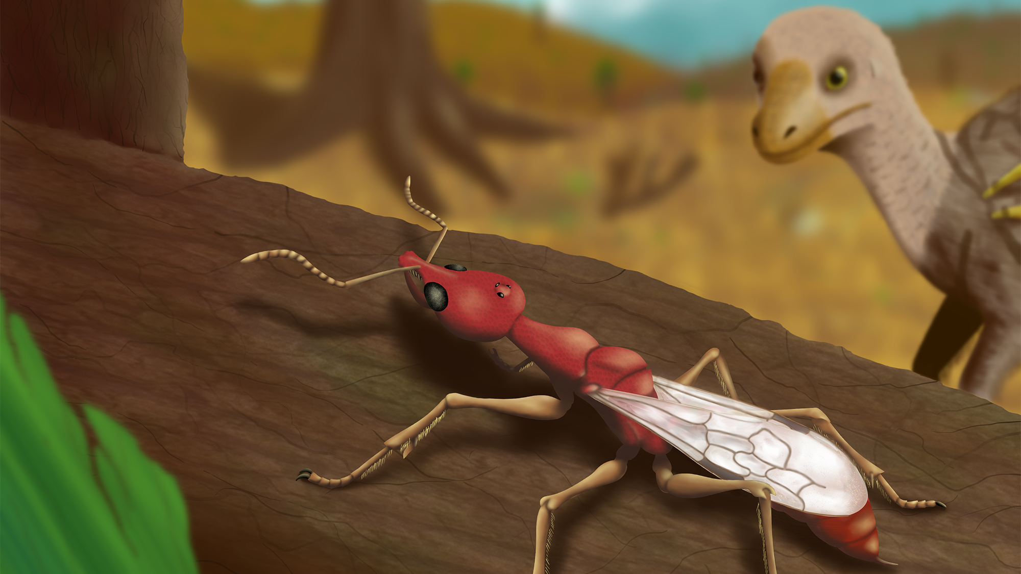 113 Milyon Yıllık Cehennem Karıncası Fosili Keşfedildi!